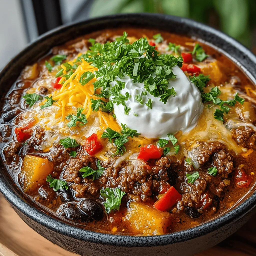 As the leaves change and the air turns crisp, autumn invites us to indulge in hearty, comforting dishes that warm both the body and soul. One standout recipe that embodies the essence of the season is Spicy Autumn Beef & Pumpkin Chili. This dish is not only a crowd-pleaser but also a delightful way to incorporate the flavors of fall into your cooking. By using fresh, quality ingredients, you can enhance the taste and nutritional value of this comforting meal, making it a perfect addition to your fall recipe repertoire.