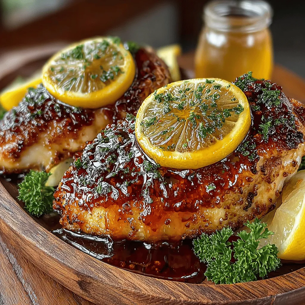 When it comes to easy, flavorful weeknight dinners, few dishes can rival the appeal of honey lemon glazed chicken breasts. This recipe brings together the perfect balance of sweet and tart, with honey providing a rich sweetness that harmonizes beautifully with the zesty brightness of fresh lemon juice. Enhanced by savory elements such as soy sauce and Dijon mustard, this dish offers a delightful explosion of flavors that will leave your taste buds singing.