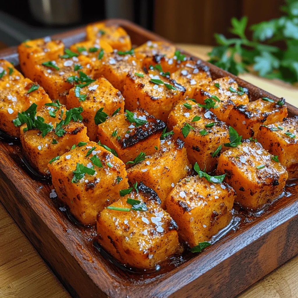 Creating the honey butter mixture is a crucial step in achieving the perfect flavor profile for your Honey Butter Roasted Sweet Potatoes. Start by melting unsalted butter in a small saucepan over low heat until it is completely liquid. Remove it from the heat and add in the honey, whisking the two together until they are fully combined. This mixture not only adds a rich sweetness to the sweet potatoes but also helps in achieving that beautiful caramelization during roasting.
