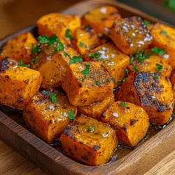 Creating the honey butter mixture is a crucial step in achieving the perfect flavor profile for your Honey Butter Roasted Sweet Potatoes. Start by melting unsalted butter in a small saucepan over low heat until it is completely liquid. Remove it from the heat and add in the honey, whisking the two together until they are fully combined. This mixture not only adds a rich sweetness to the sweet potatoes but also helps in achieving that beautiful caramelization during roasting.