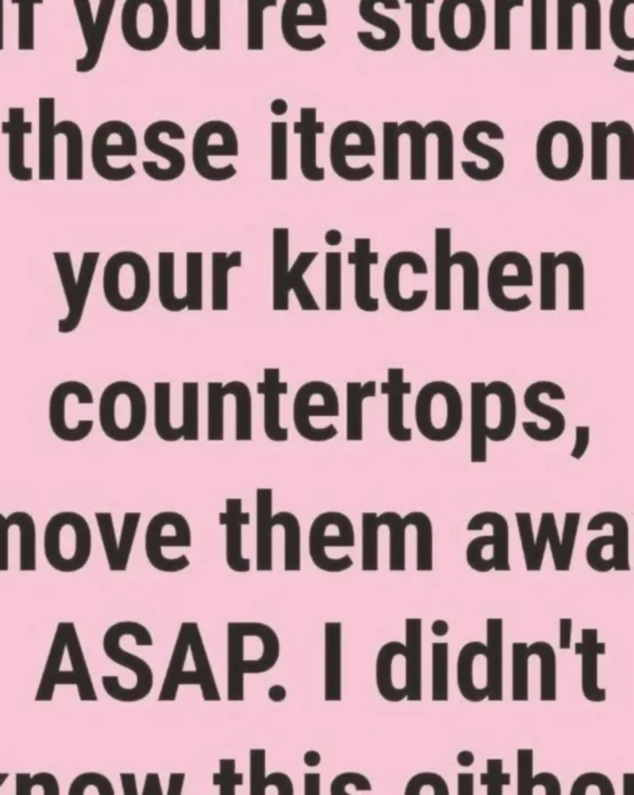 10 Things You Shouldn’t Be Storing on Your Kitchen Countertopv