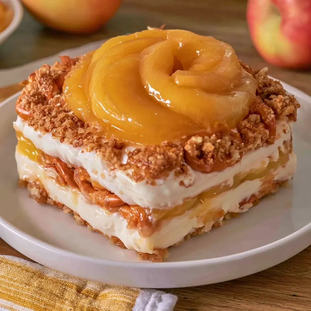 Apple Pretzel Salad