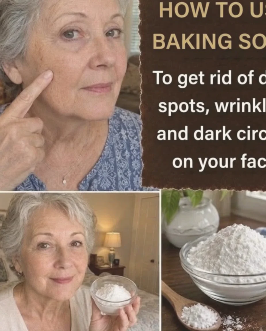 Baking soda to remove very dark stains…