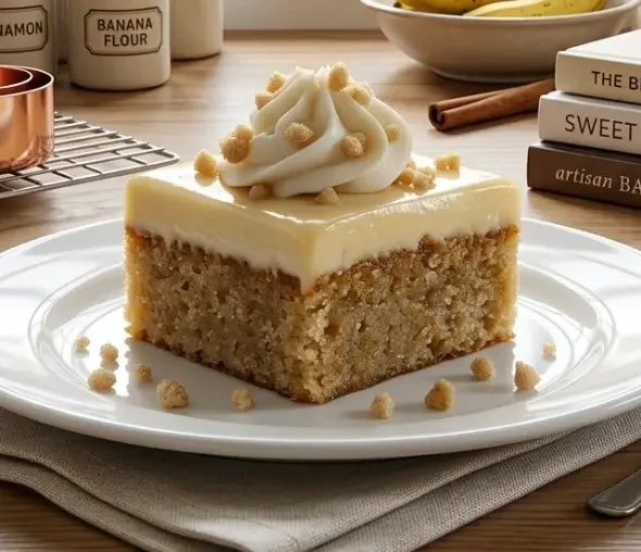 Banana Bread Blondies