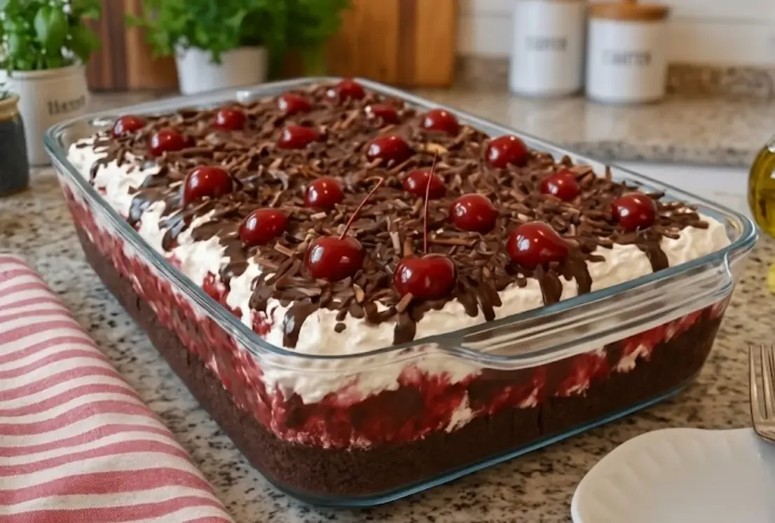 Black Forest Poke Cake