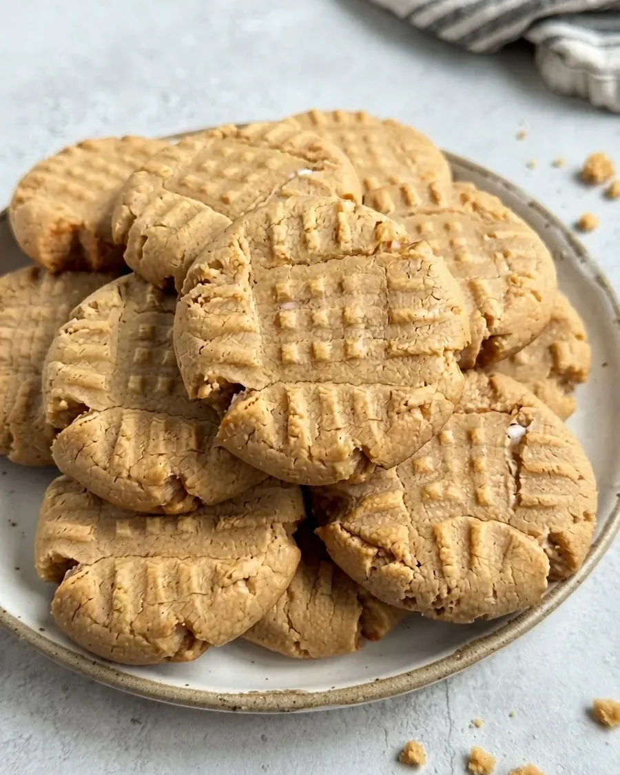 Cake Mix Peanut Butter Cookies