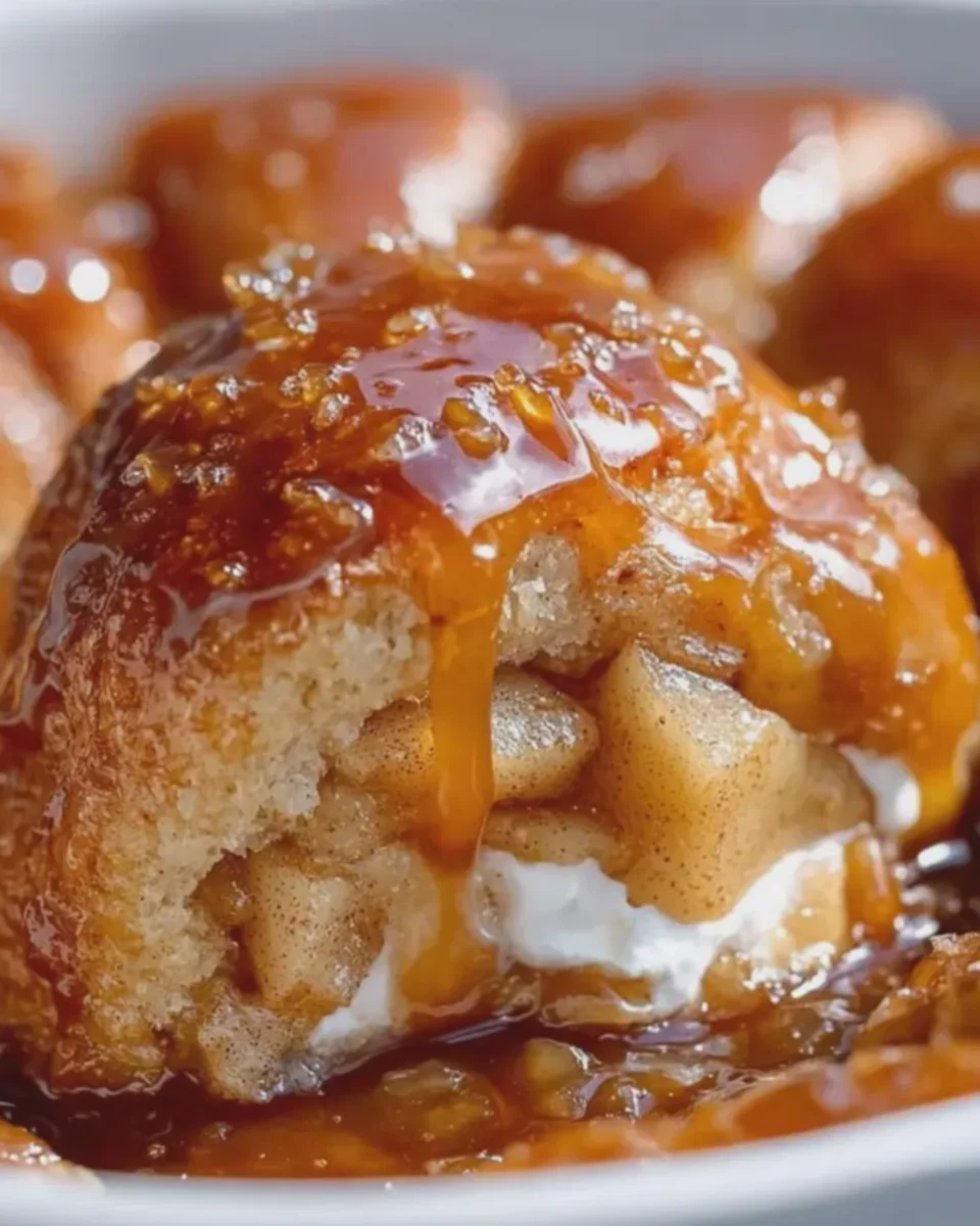 Caramel Apple Dumpling