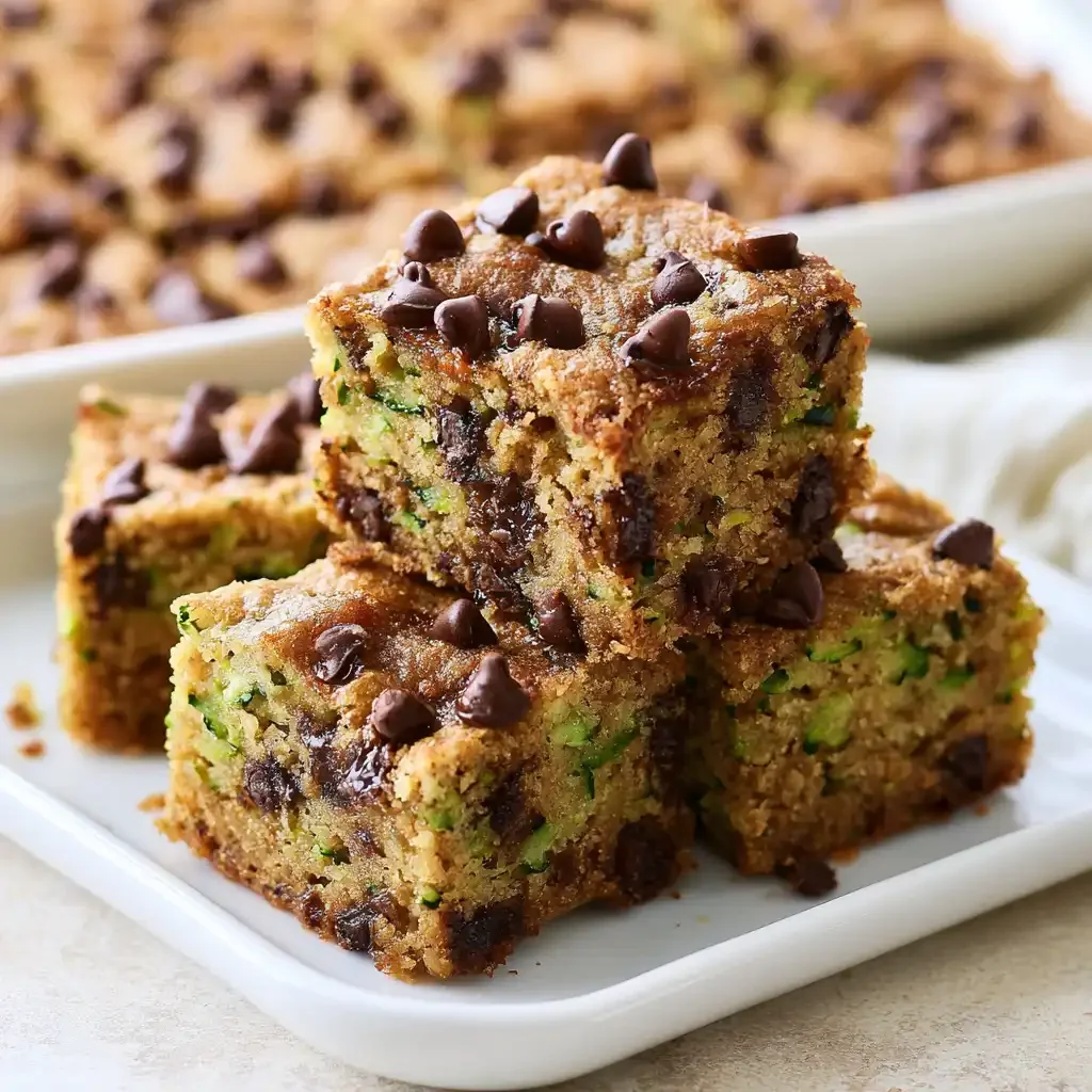 Chocolate Chip Zucchini Bars