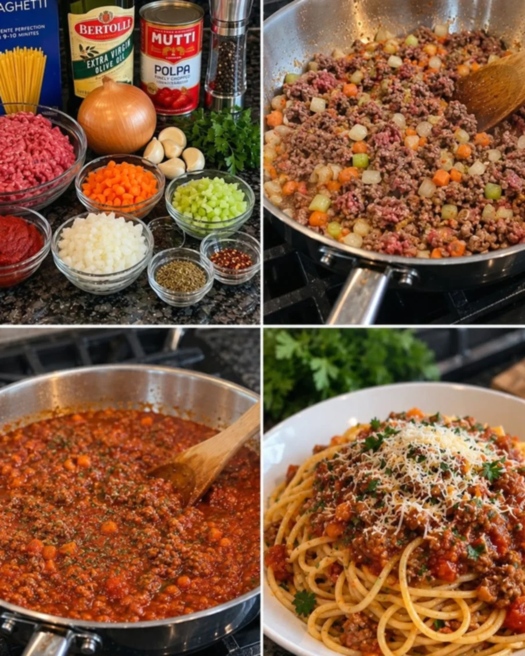 Classic Spaghetti Bolognese for Family Dinner