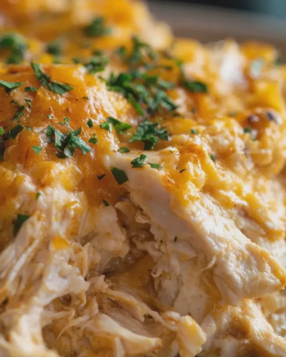 Crack Chicken Creamy Cheddar