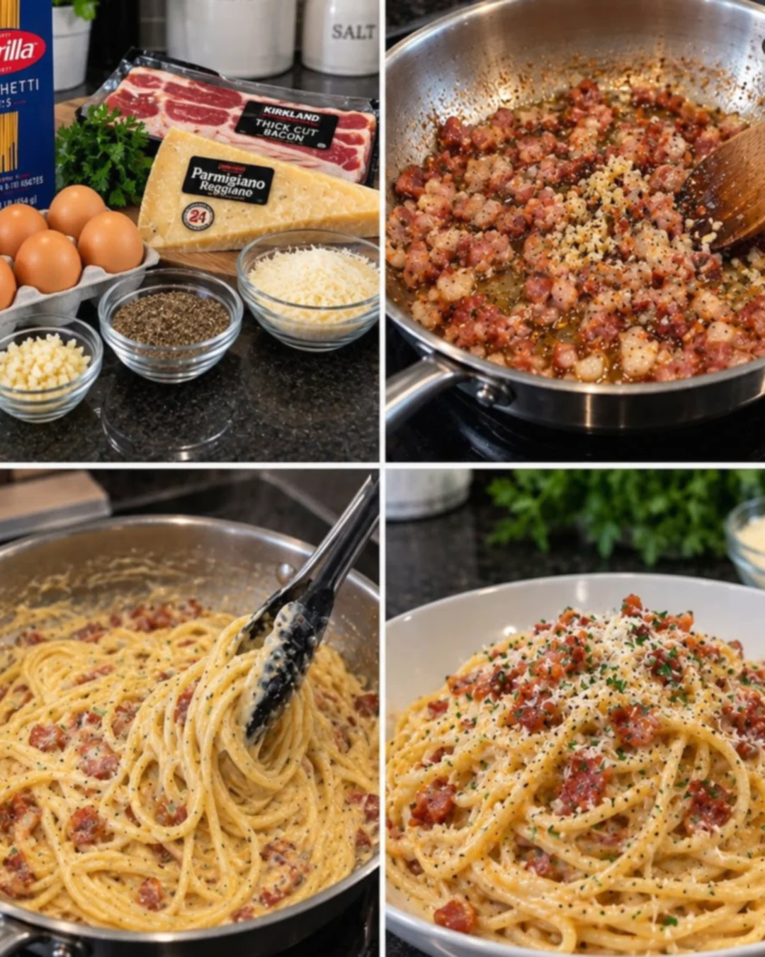 Creamy Carbonara Spaghetti Delight
