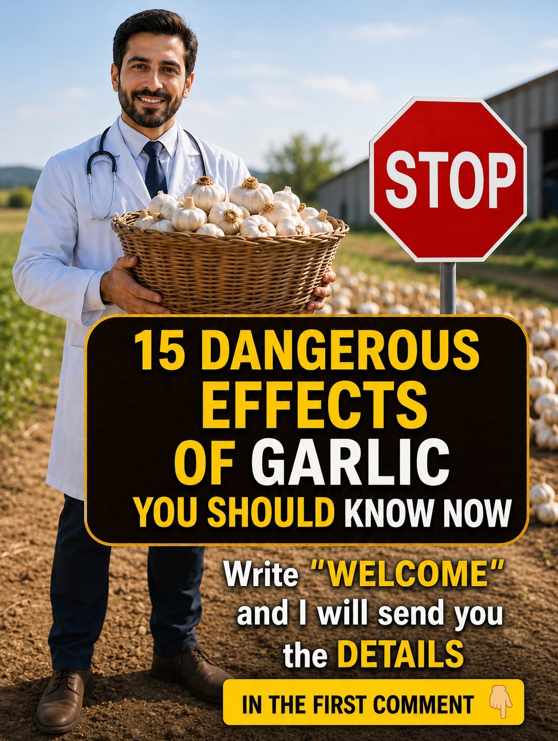 Garlic is known for its rich, pungent, and delicious flavor, as well as its numerous health benefits. However, excessive consumption can cause some health problems.