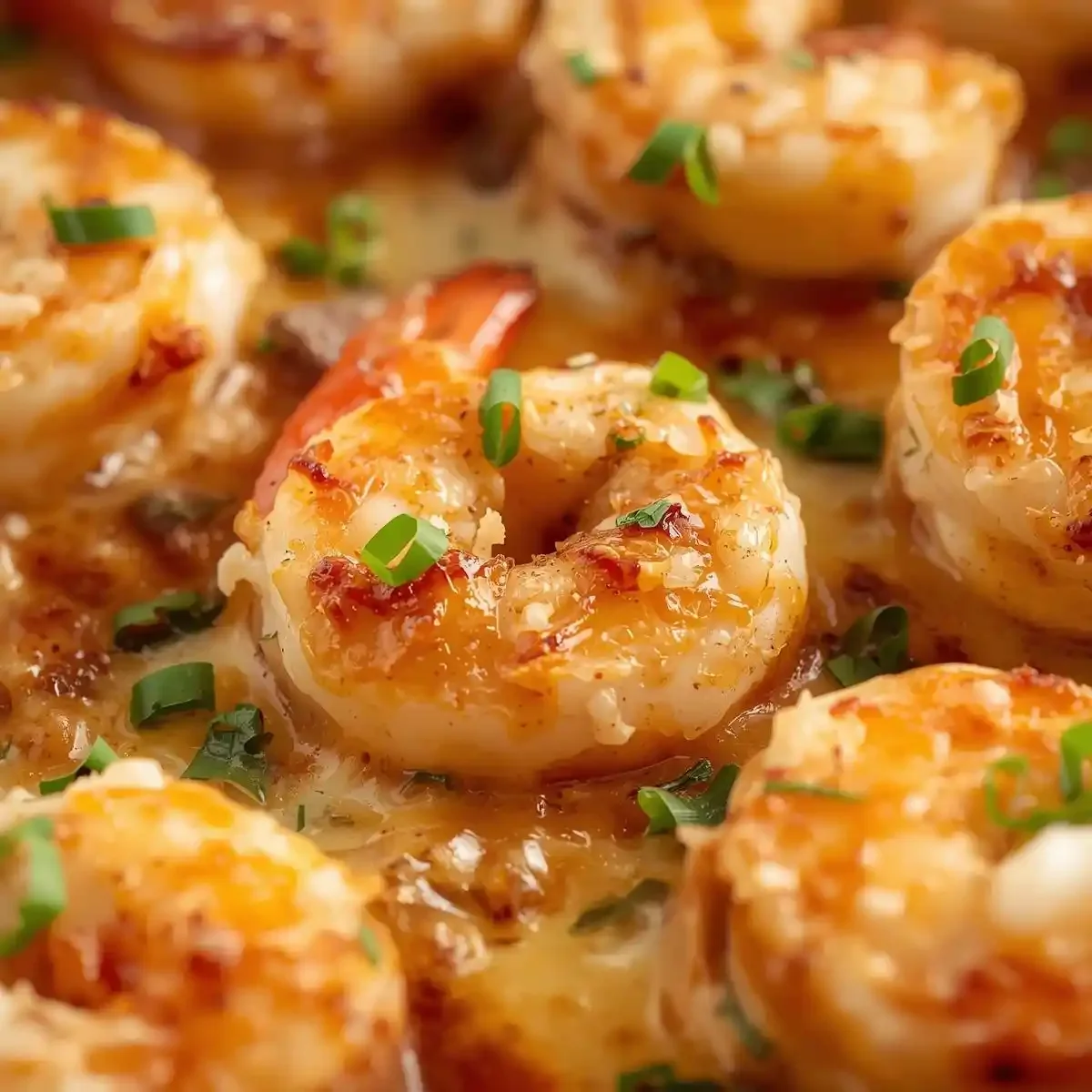 Garlic Shrimp Gratin