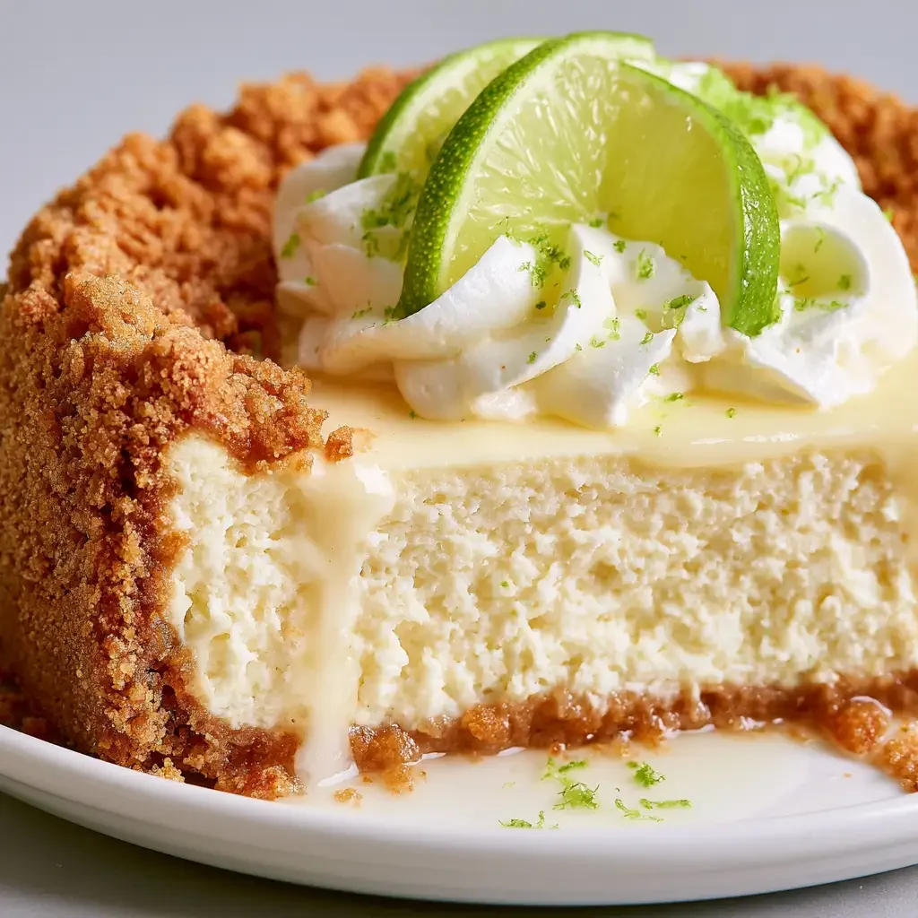 Key Lime Crunch Cheesecake
