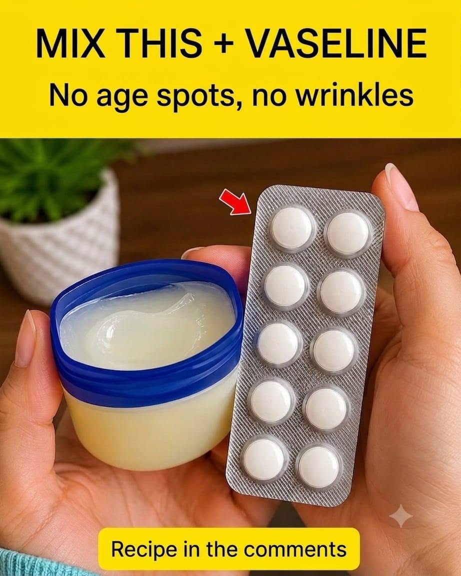 Mix this with Vaseline to look younger.