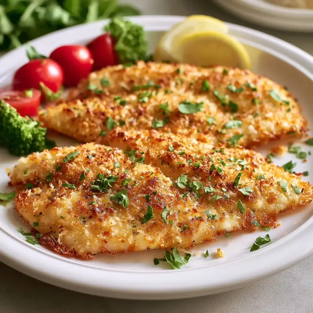 Parmesan Crusted Tilapia