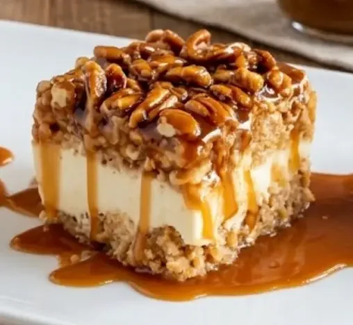 Pecan Caramel Cream Dessert