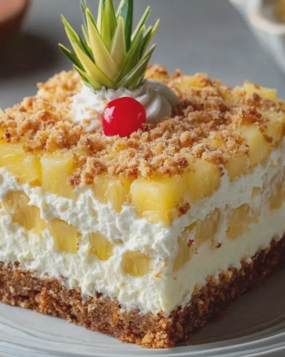 Pineapple Delight Dessert