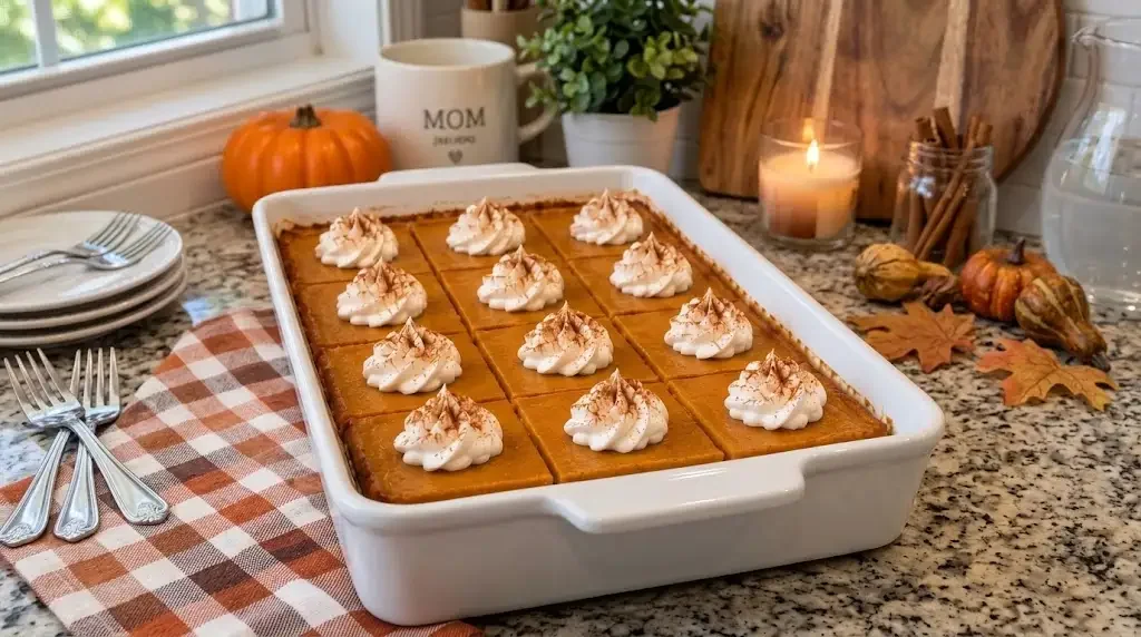 Pumpkin Pie Bars