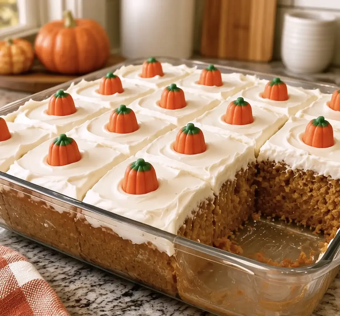 Pumpkin Sheet Cake