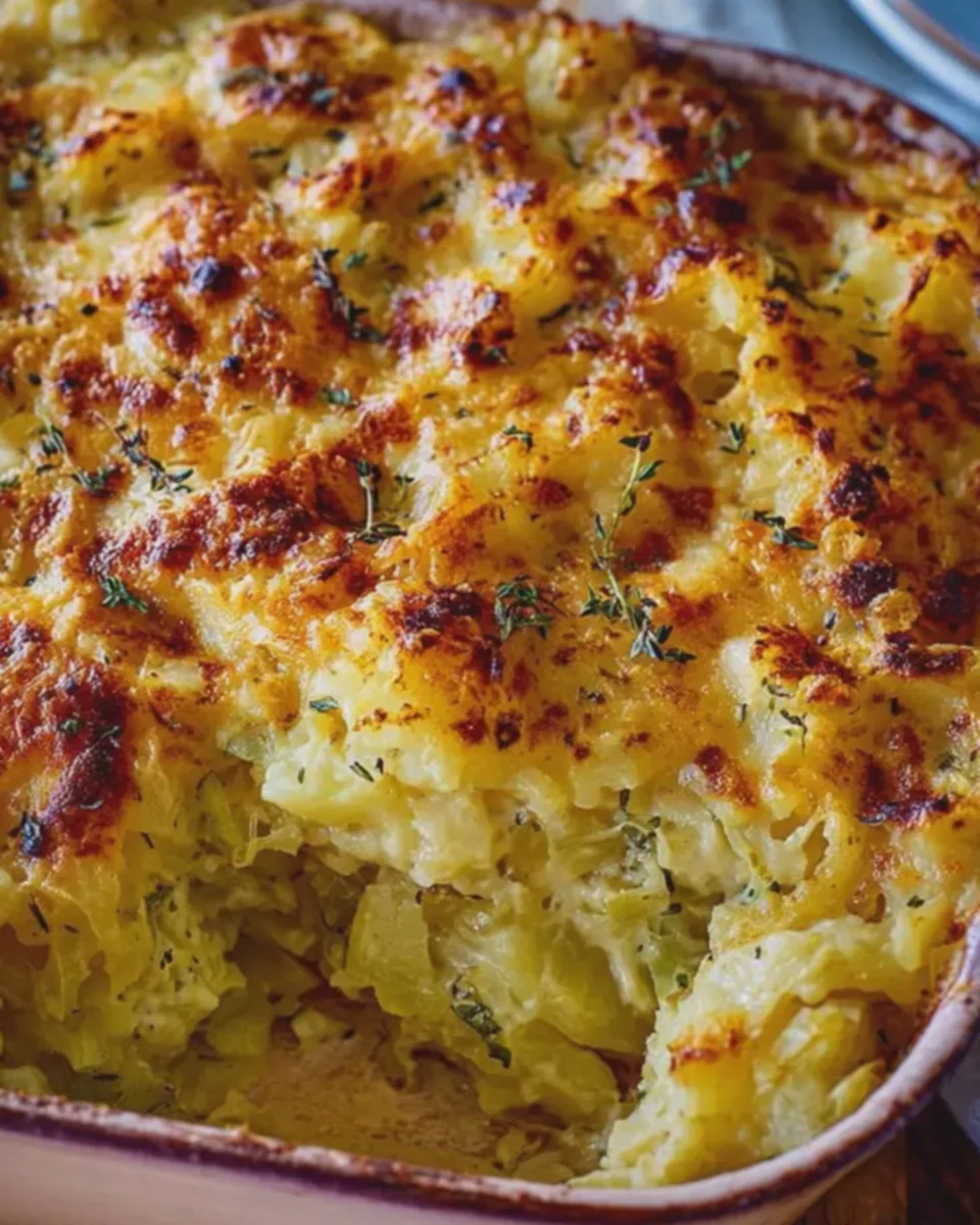 Rumbledethumps Potato Cabbage Bake