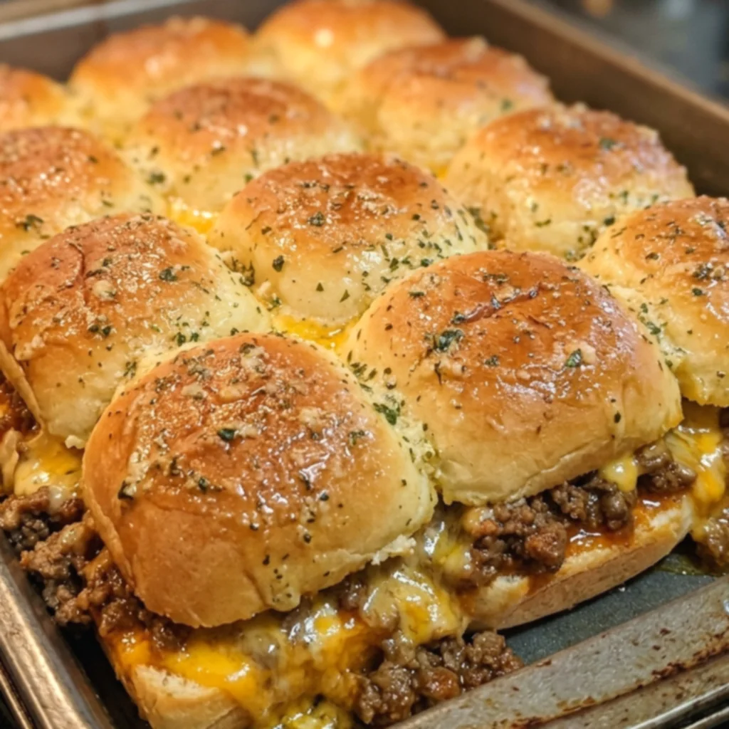 Sloppy Joe Sliders
