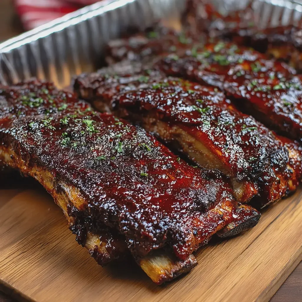 Sticky BBQ Beef Ribs