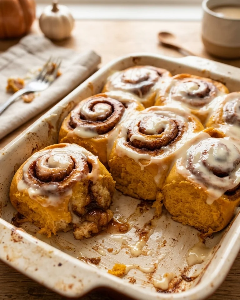 Ultimate Pumpkin Cinnamon Rolls