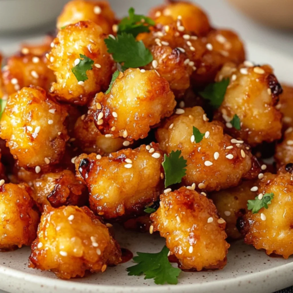 Air Fryer Firecracker Chicken Bites
