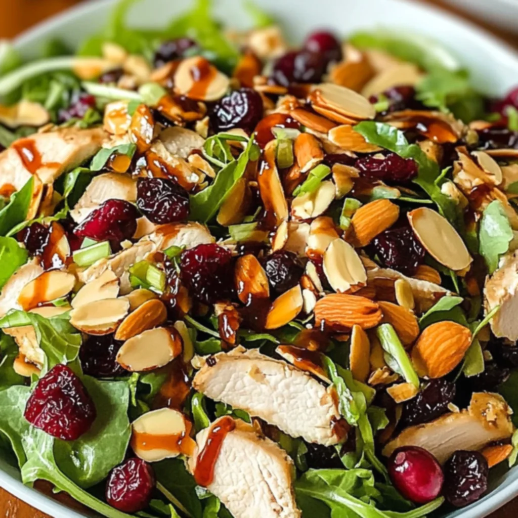 Asian Chicken Cranberry Salad