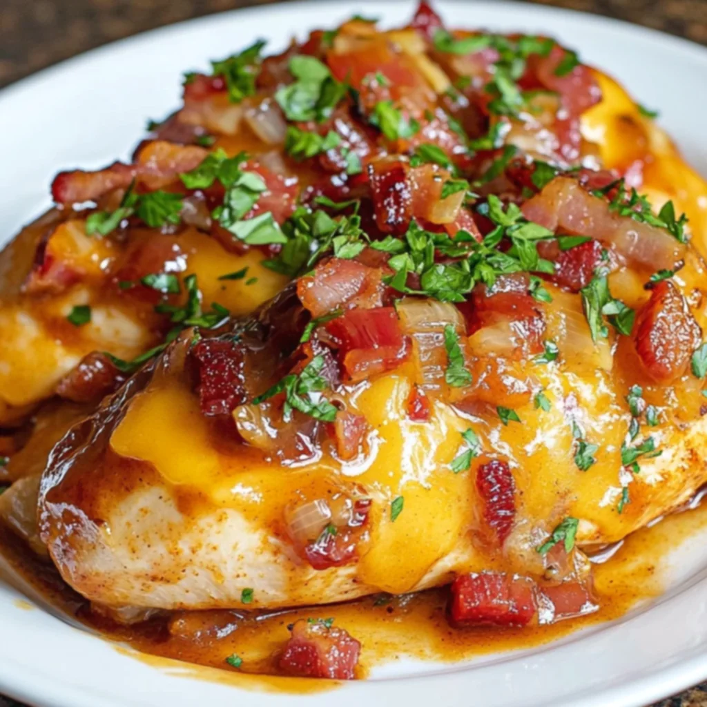 Bacon Loaded Chicken Breast Skillet