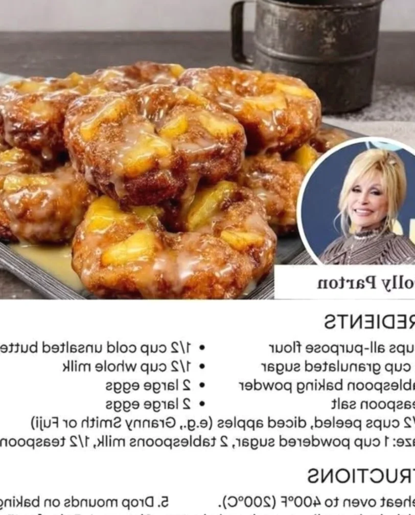 Baked Cinnamon Apple Fritters