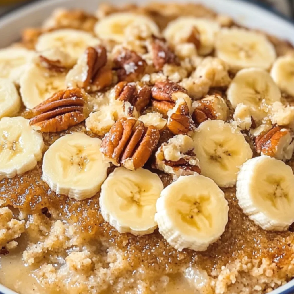 Banana Bread Cobbler