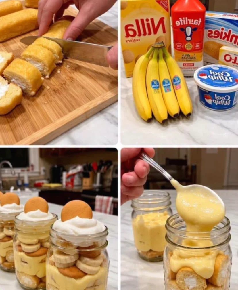 Banana Pudding Cups