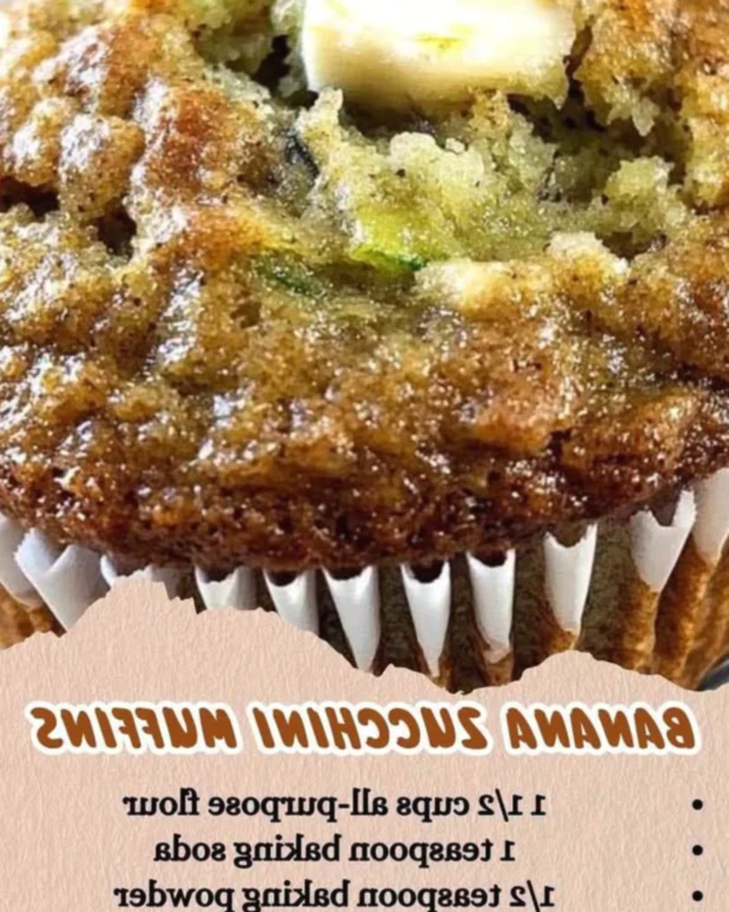 Banana Zucchini Muffins