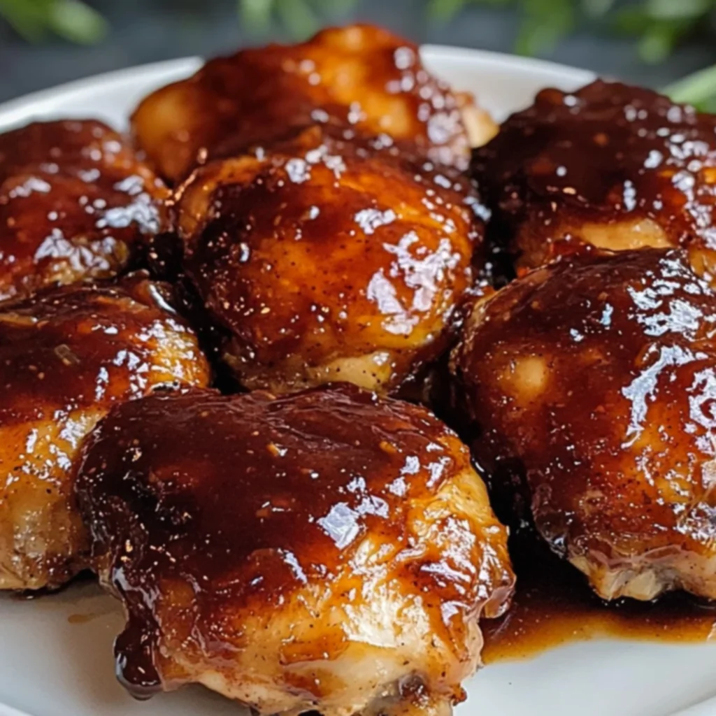 BBQ Chicken Thighs