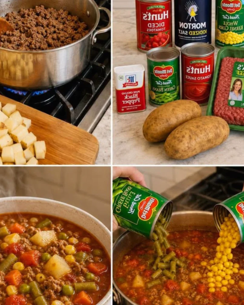Beef & Garden Vegetable Soup