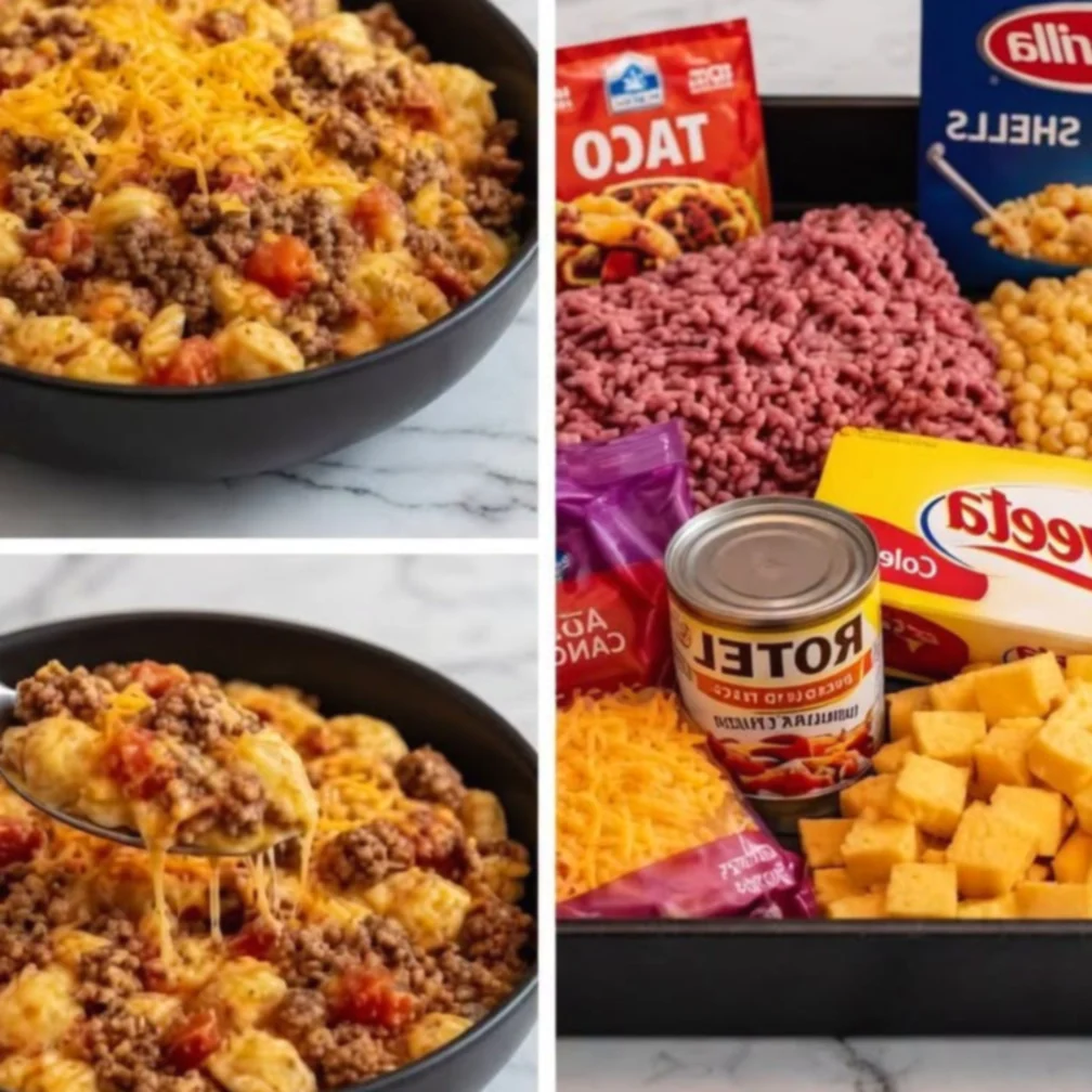 Beef Taco Pasta