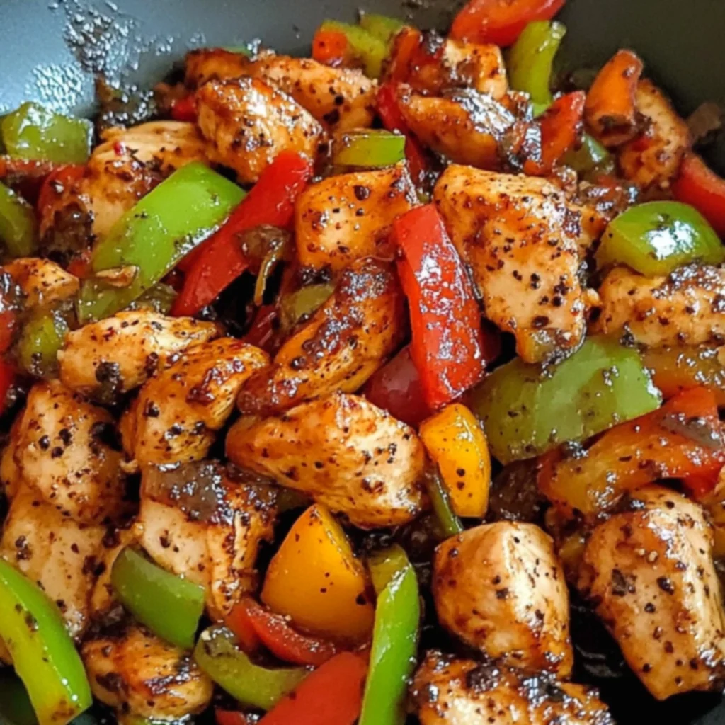 Black Pepper Chicken