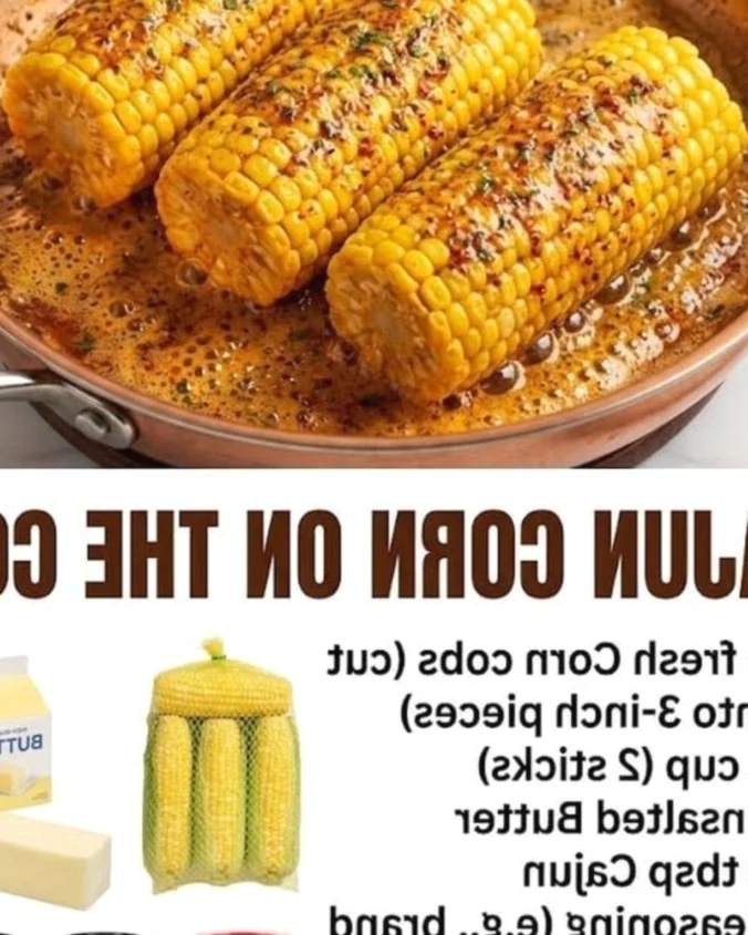 Cajun Corn on the Cob Don’t LOSE this Recipe!