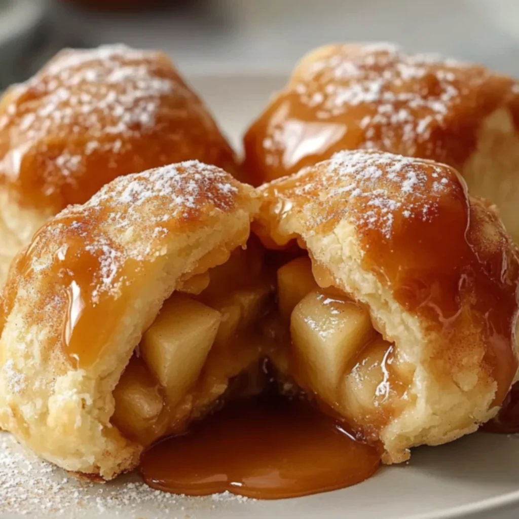 Caramel Apple Pie Bombs