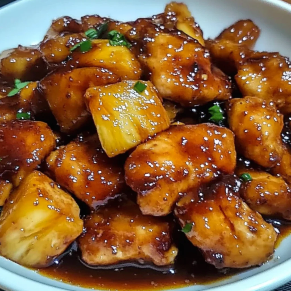Caramelized Pineapple Chicken