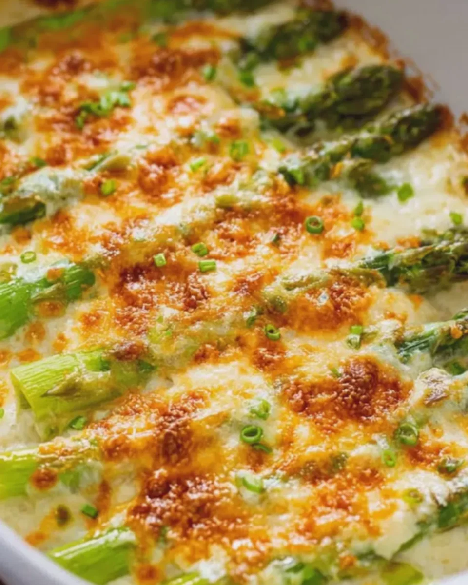 Cheesy Asparagus Casserole