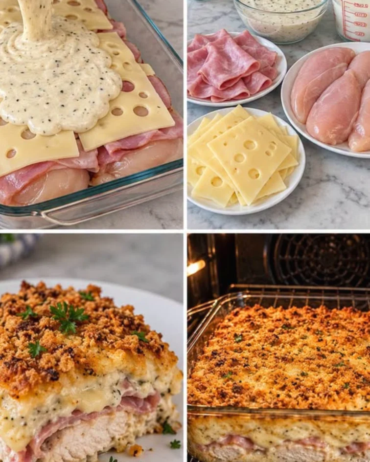 Chicken Cordon Bleu Casserole