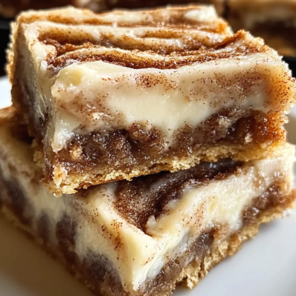 Cinnamon Roll Bars