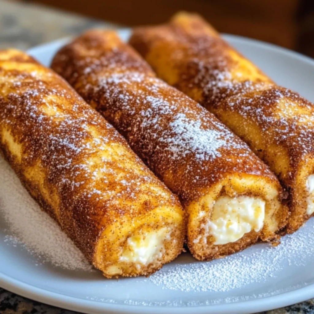 Cinnamon Sugar French Toast Roll-Ups