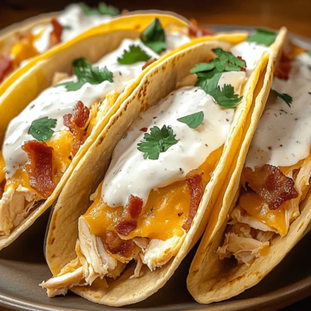 Crack Chicken Tacos