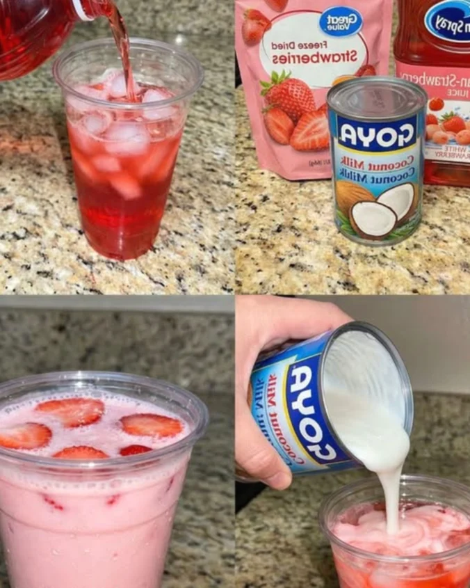 Craving that Starbucks Pink Drink? Skip the line and DIY this viral favorite at home with just three simple