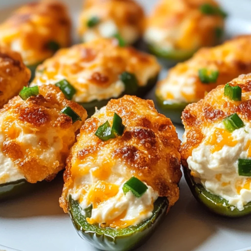 Cream Cheese Jalapeño Poppers