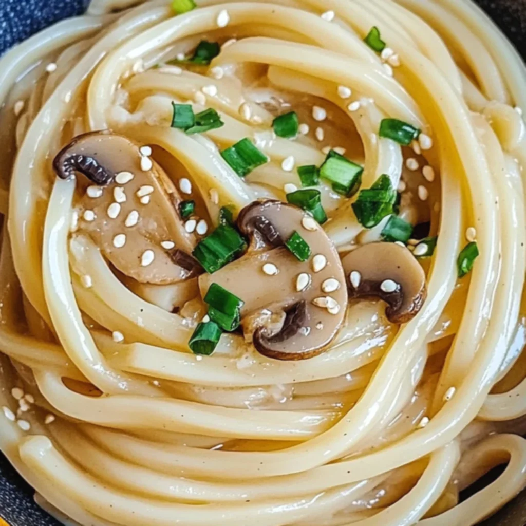 Creamy Miso Udon